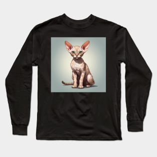 DEVON REX CAT Long Sleeve T-Shirt